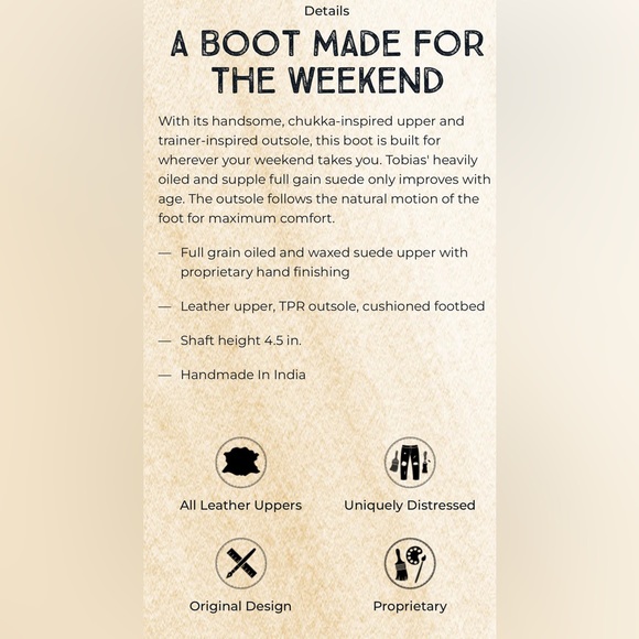 Roan by Bed | Stu “Tobias” Black Oiled Suede Chukka Boot Size 11 - Picture 4 of 16